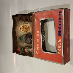 Corona miniature liquor candles